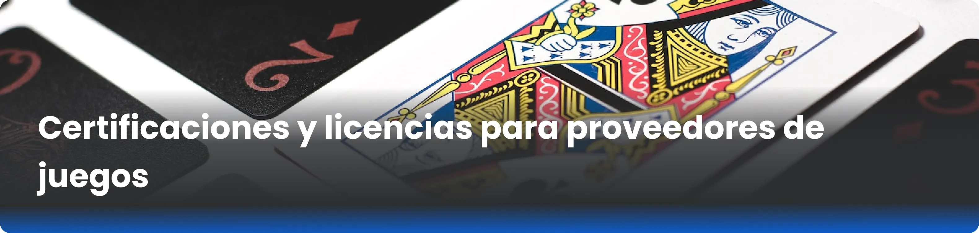Certificaciones y licencias para proveedores de juegos 