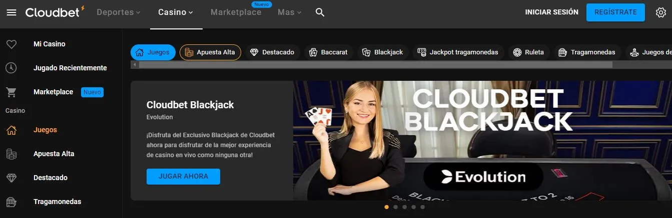 Cloudbet casino