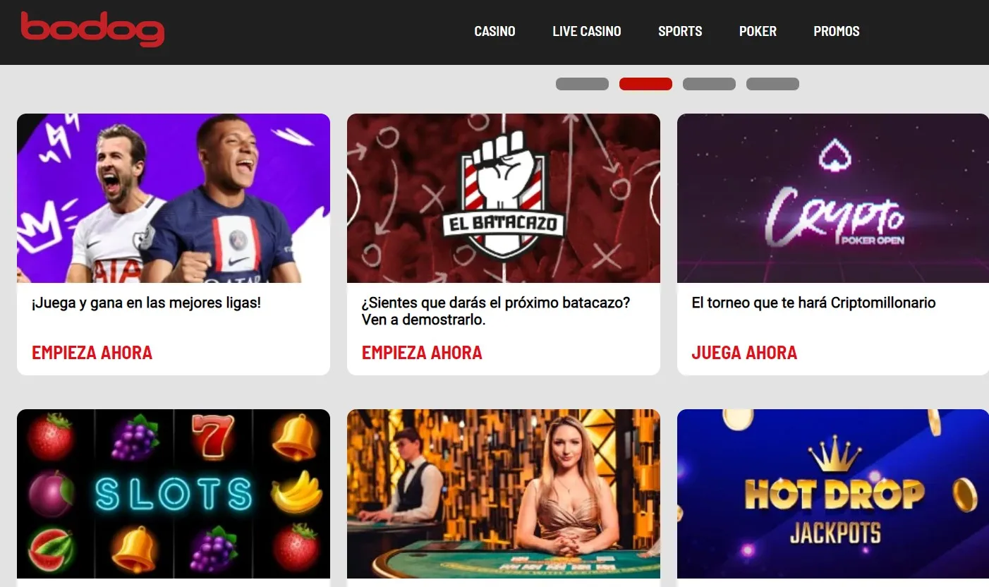 tarjeta credito casinos online bodog