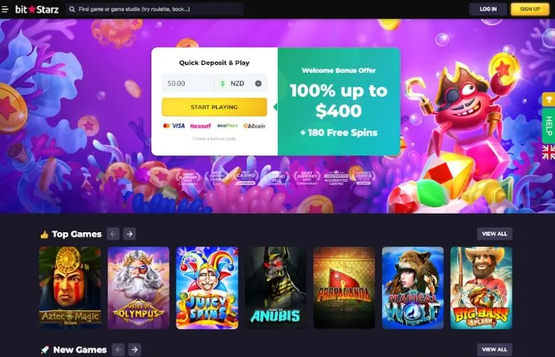 BitStarz casino en teléfono