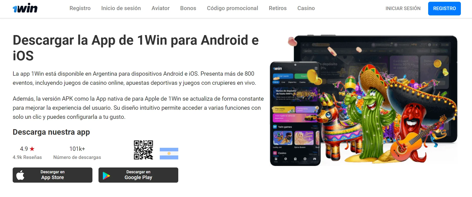 App mega pari descarga