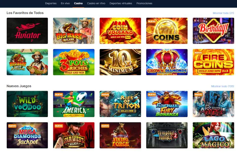 rivalo casino sitio web