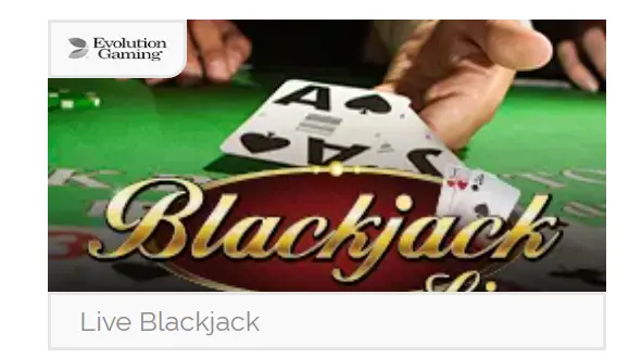 blackjack en vivo