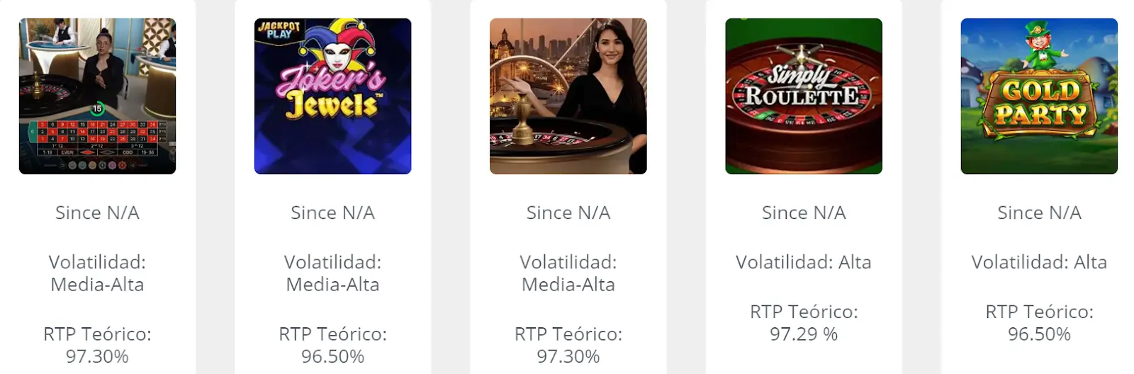 juegos de casino