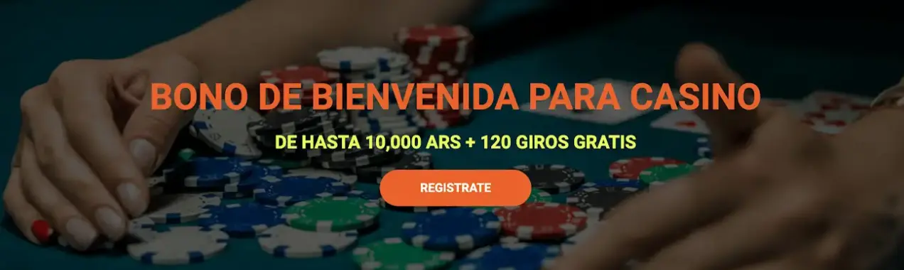 Bono bienvenida 20bet Argentina